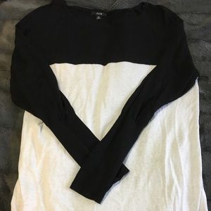 Jacob colour block light knit sweater